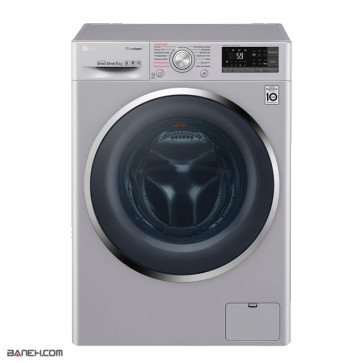 ماشین لباسشویی 8 کیلویی ال جی F4J7TNP8S LG Washing Machine 