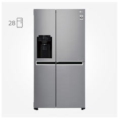 یخچال ال جی ساید بای ساید 28 فوت LG GC-J287 Refrigerator