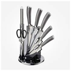 ست چاقو آشپزخانه 8 پارچه دلمونتی Delmonti Knife Dl1550