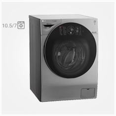 ماشین لباسشویی ال جی Lg Washing Machine FH4G1JCHK6N 