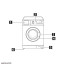 عکس ماشین لباسشویی آاگ 6.5 کیلویی L76650F AEG Washing Machine تصویر