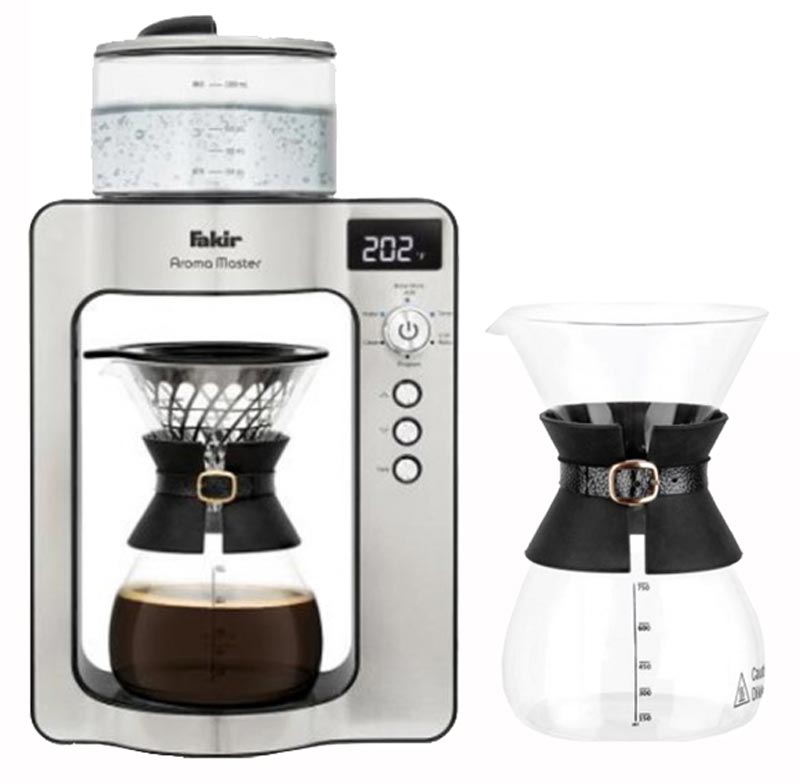 RDLJ دستگاه قهوه ساز فکر 1500 وات آرومو مستر FAKIR AROMO MASTER