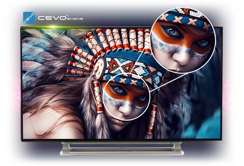  موتور پردازشگر تصویر CEVO در تلویزیون l5550