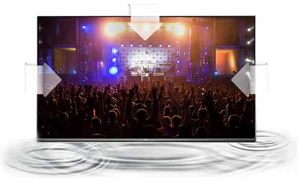 کیفیت صوتی تلویزیون هوشمند ال جی یو اچ 654
