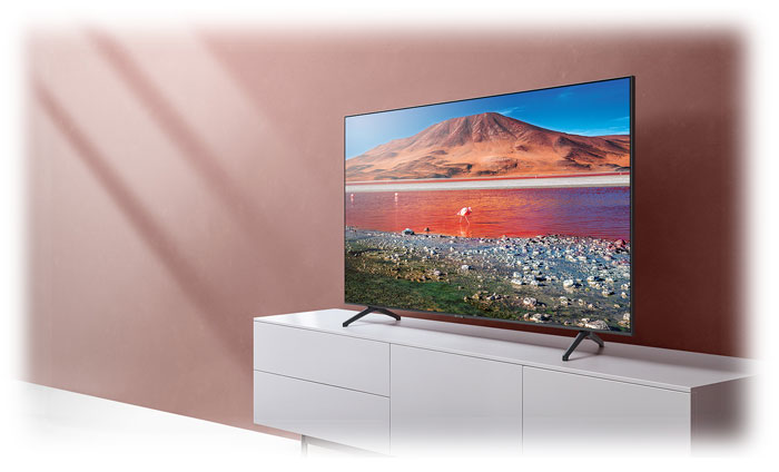 تلویزیون سامسونگ ال ای دی تایزن فورکی هوشمند 55TU7072 Samsung