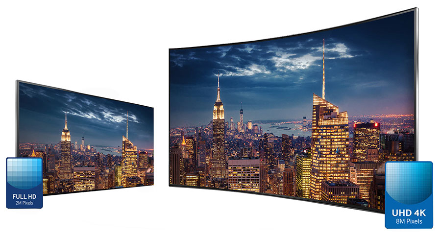 صفحه نمایش 65 اینچ تلویزیون سامسونگ 6400 با رزولوشن اولترا اچ دی