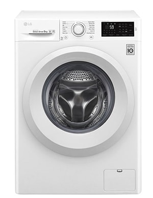ماشین لباسشویی ال جی  بخار شور دار 8 کیلو   LG F4J5TNP7S Washing Machine