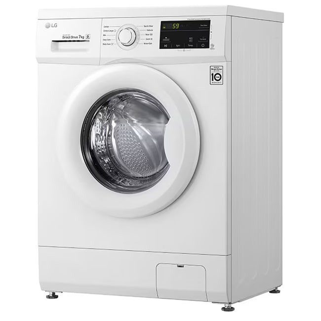 ماشین لباسشویی 8 کیلو سفید ال جی lg FH2J3TDNP0