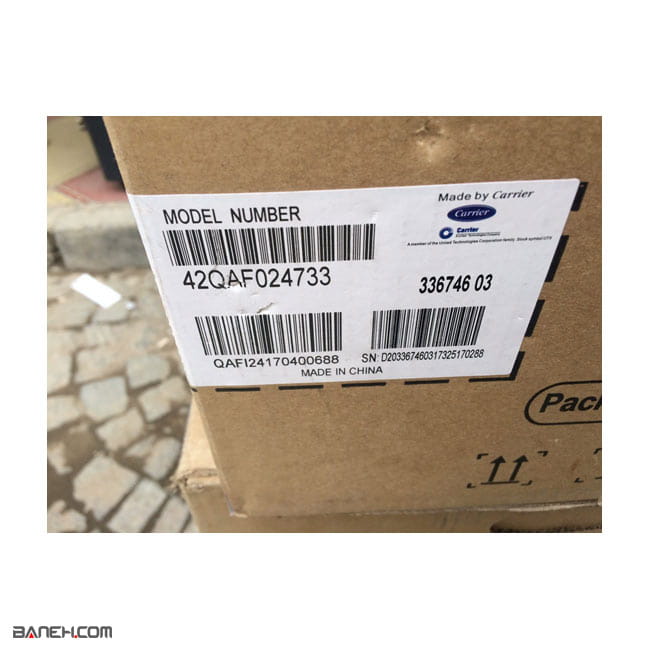 کولر گازی کریر سرد و گرم 18 هزار 42QAF018733 Carrier Split