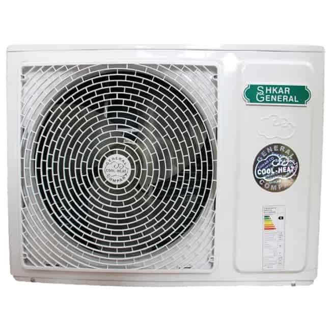کولر گازی 18000 جنرال شکار طرح لبخند GNR-18GWN R22