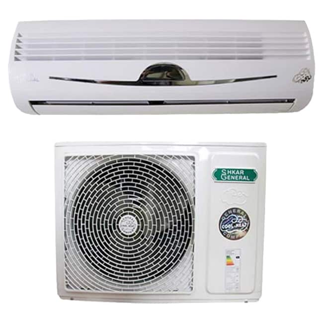 کولر گازی 18000 جنرال شکار طرح لبخند GNR-18GWN R22