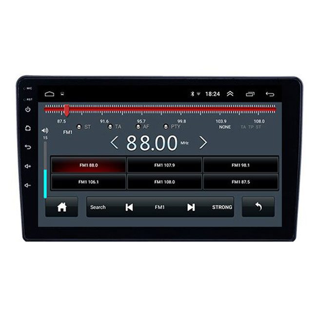پخش فابریک خودرو و مانیتور ماشین تیبا Car fabric player and monitor مدل C2