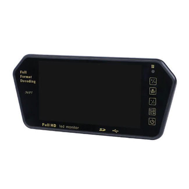 مانیتور آیینه ای خودرو 7 اینچ فول اچ دی Mirror monitor MP5
