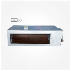 کولر گازی اینورتر داکت اسپلیت یونیوا 36000 تیتانیوم سقفی UN-GD36 T1