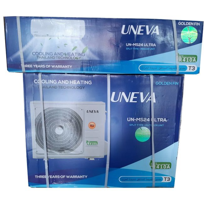 کولر گازی 24000 یونیوا تیتانیوم اینورتر UN-MS24 Titanium T3 R410