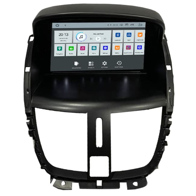پخش فابریک خودرو و مانیتور ماشین پژو DYT-V207