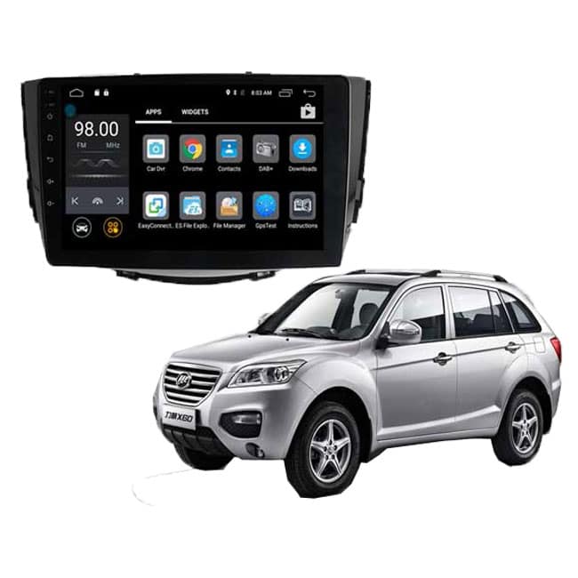 مانیتور و پخش فابریک فول تاچ 11 اینچ اندروید X60 Lifan مدل TL855A