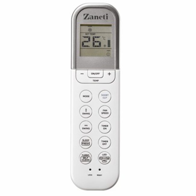 کولر گازی زانتی 30000 کم مصرف ZMSA-30HO3RAAA T3 R410A
